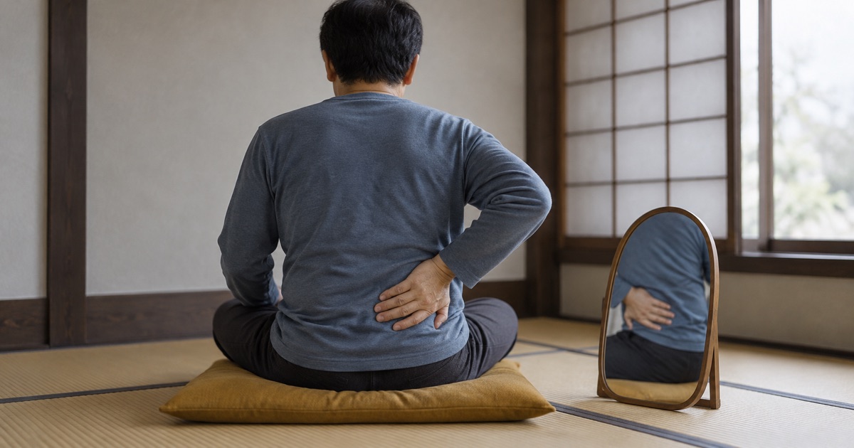 腰の張り 原因と今日からできる確かめ方【2026】のイメージ写真